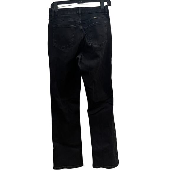 Wrangler High Rise Bold Bootcut Jean (Size 6/28) Black - Picture 7 of 10